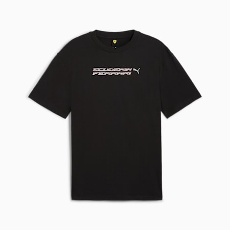 T-shirt Race Statement Scuderia Ferrari Homme, PUMA Black, small