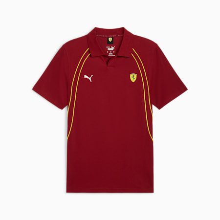 Scuderia Ferrari Race Polo Men, Intense Red, small-IDN