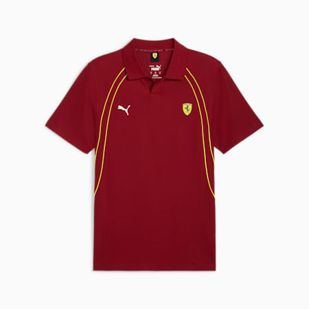 Scuderia Ferrari Race Polo Men, Intense Red, small-PHL