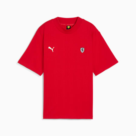 Scuderia Ferrari Style Tee Women, Rosso Corsa, small