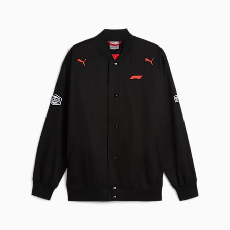 PUMA x F1® Statement Men's Motorsport Bomber Jacket, PUMA Black, small