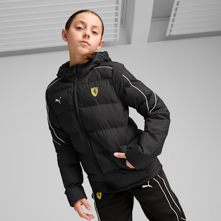 Scuderia Ferrari Race MT7+ Jacket Youth, PUMA Black, small