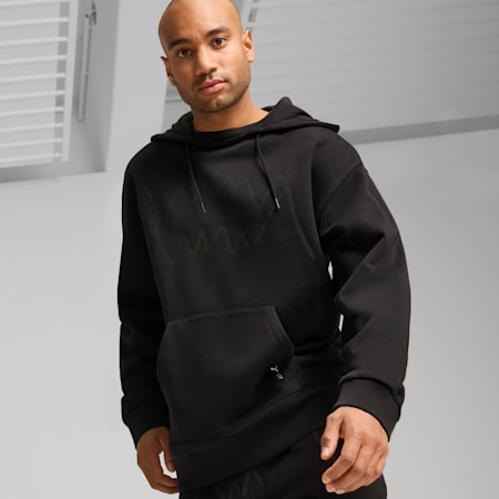 Jaws Core Basketball Hoodie 2.0 Men, PUMA Black, small