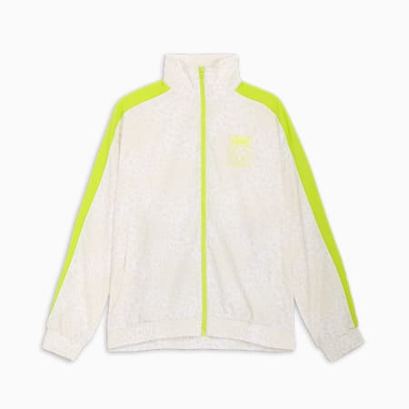 Jaket Track Unisex T7 Tenun Grafis NEKO-san, PUMA White, small-IDN