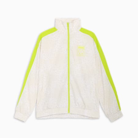 NEKO-san Graphic Woven T7 Unisex Track Jacket, PUMA White, small-IDN