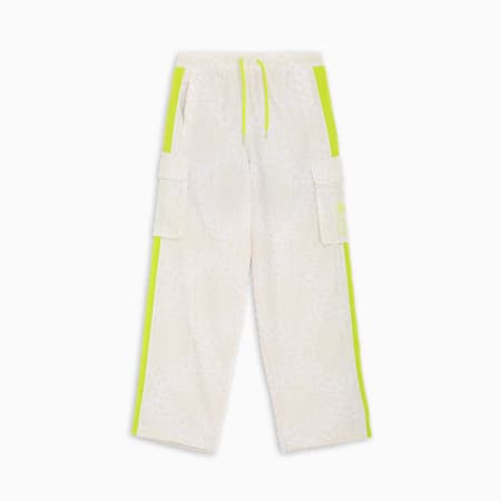 NEKO-san Graphic Woven T7 Unisex Track Pants, PUMA White, small-IDN