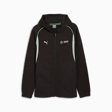 Giacca in felpa con cappuccio Mercedes-AMG Petronas F1® da uomo, PUMA Black, small