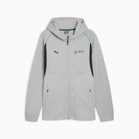 Veste de survêtement à capuche Mercedes-AMG Petronas F1® Homme, Team Silver, small