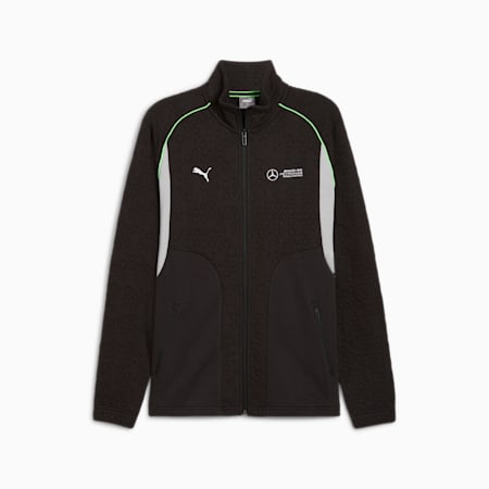 Mercedes-AMG Petronas F1® Slim Sweat Jacket Men, PUMA Black, small-PHL