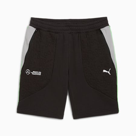 Mercedes-AMG Petronas F1® Men's Sweat Shorts, PUMA Black, small-AUS