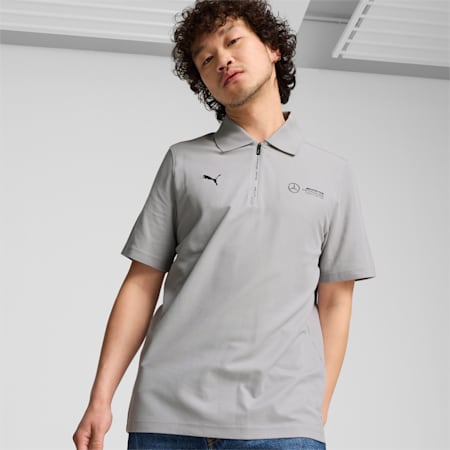 Mercedes-AMG Petronas F1® Polo Men, Team Silver, small