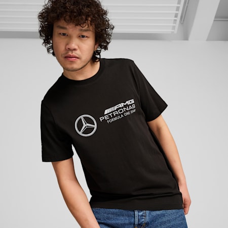 Mercedes-AMG Petronas F1® ESS Logo Tee Men, PUMA Black, small