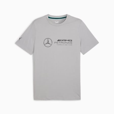 Mercedes-AMG Petronas F1® ESS Men's Logo Tee, Team Silver, small-AUS
