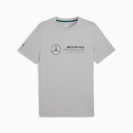 Męska koszulka z logo Mercedes-AMG Petronas F1® ESS, Team Silver, small