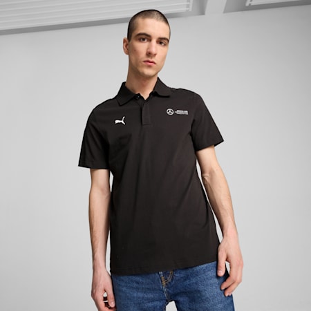 Kaus Polo Pria Mercedes-AMG Petronas F1® ESS, PUMA Black, small-IDN