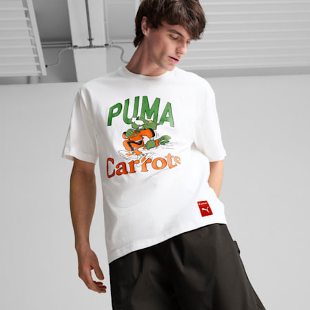 T-shirt à imprimés PUMA x Carrots Homme, PUMA White, small