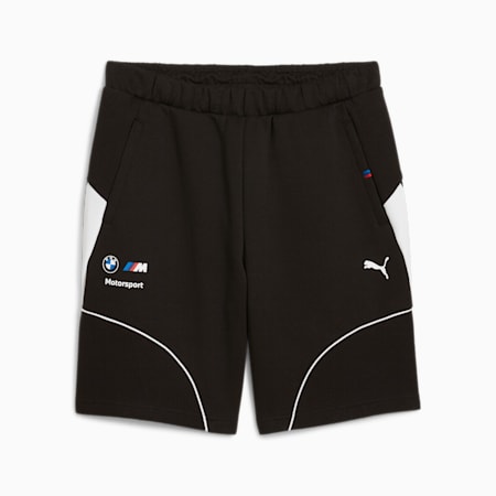 BMW M Motorsport Sweat Shorts Men, PUMA Black, small-SEA