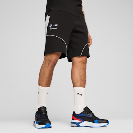 BMW M Motorsport Sweat Shorts Men, PUMA Black, small-PHL