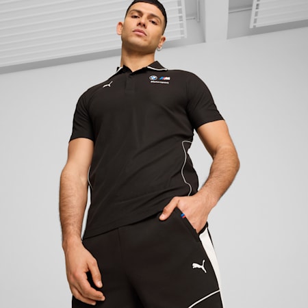 BMW M Motorsport Polo Men, PUMA Black, small-IDN