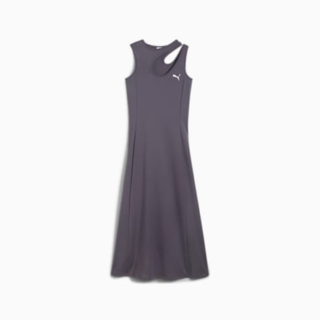 DARE TO Maxi Dress Women, Galactic Gray, small