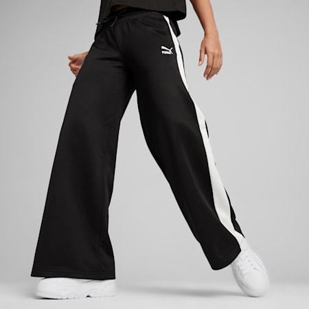 T7 Women's Low Rise Track Pants, PUMA Black, small-DFA