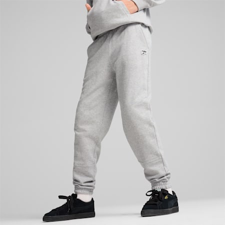 Pantalon de survêtement DOWNTOWN Enfant et Adolescent, Light Gray Heather, small