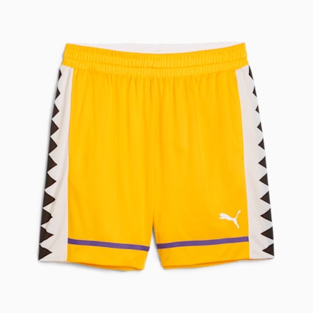 Puma shorts mens yellow discount