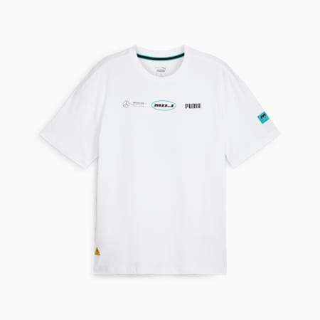 Mercedes-AMG Petronas Motorsport x MDJ graphic T-shirt, PUMA White, small