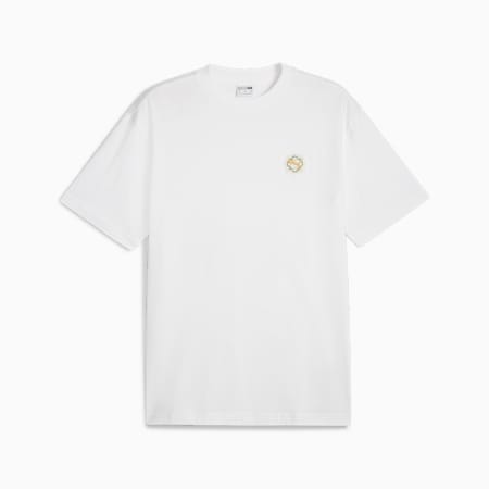 CLASSICS Graphic T-Shirt Teenager, PUMA White, small