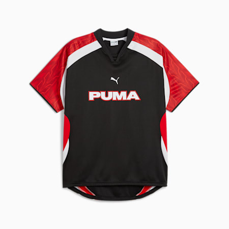 PUMA Men's Soccer Jersey, PUMA Black, small
