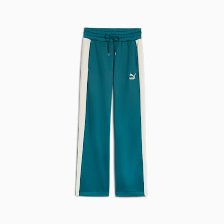 Damskie spodnie dresowe ICONIC T7, Cold Green, small