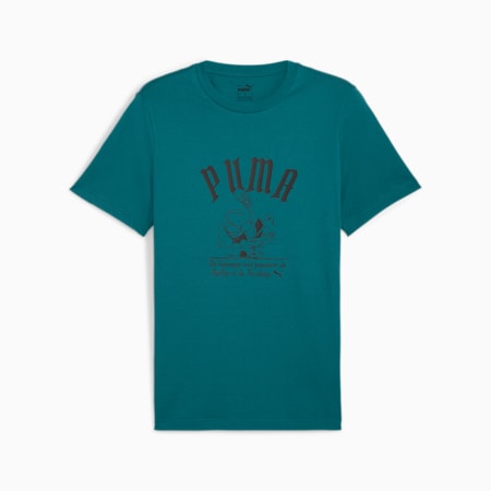 GRAPHICS Super PUMA Men's Tee, Cold Green, small-NZL