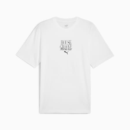 GRAPHICS House Of Groove Tee Men, PUMA White, small