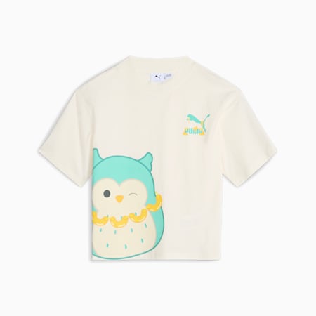 Dziecięca koszulka PUMA x SQUISHMALLOWS, Warm White, small