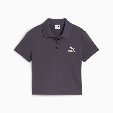 CLASSICS Polo Baby Tee Women, PUMA Black, small-SEA