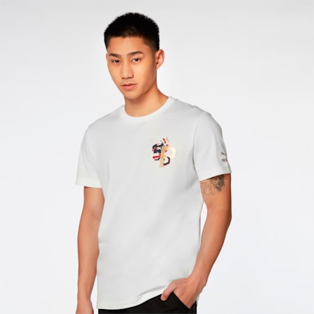 PUMA CNY Shortsleeve Men's Tee, PUMA White, small-PHL