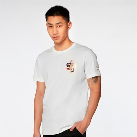 PUMA Biaozhi Shortsleeve Men's Tee, PUMA White, small-THA