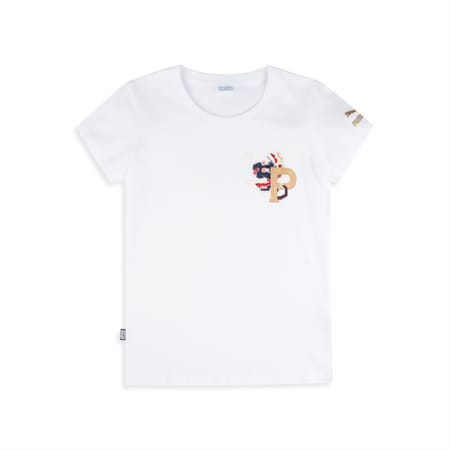 PUMA CNY Shortsleeve Women's Tee, PUMA White, small-THA