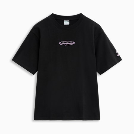 셀러레이터 K 그래픽 반팔 티<br>CRLT K GFX SS TEE, PUMA Black, small-KOR