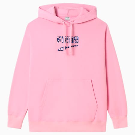 DOWNTOWN hoodie voor dames, Pink Lilac, small