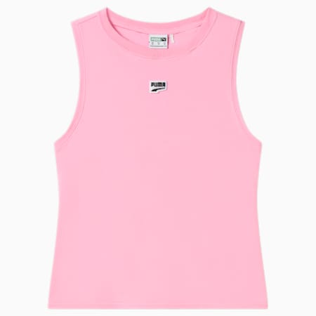 Damska koszulka bez rękawów DOWNTOWN, Pink Lilac, small