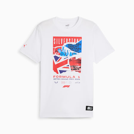 Męska koszulka F1® Great Britain, PUMA White, small