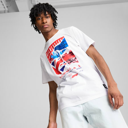 F1® Great Britain Tee Men, PUMA White, small