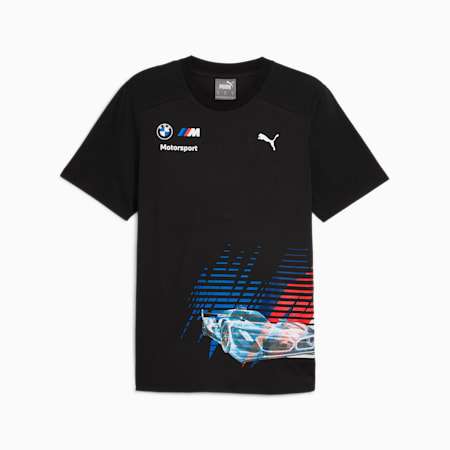 BMW M Motorsport Race Tee Men, PUMA Black, small-IDN