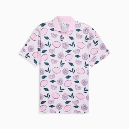 PUMA x ARNOLD PALMER Pink Lemonade Polo Men, Pale Pink, small-IDN