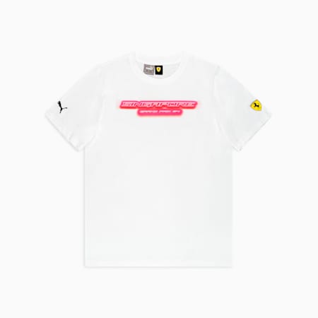 Scuderia Ferrari Singapore Tee Men, PUMA White, small-SEA