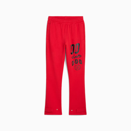 Scoots Trail Blazing Basketball Sweatpants Men, For All Time Red, small