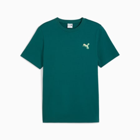 Męska koszulka CLASSICS Brand Love, Cold Green, small