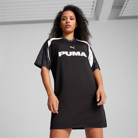 FOOTBALL JERSEY Dress Women, PUMA Black, small