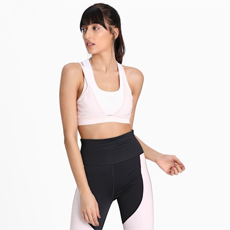 puma strappy mix bra